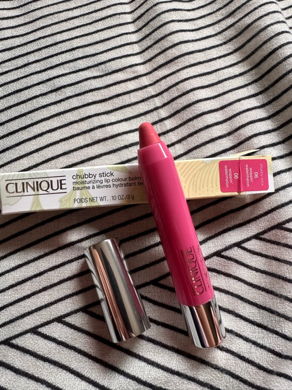 Clinique Chubby Stick Moisturizing lip Color balm - Woppin’ Watermelon